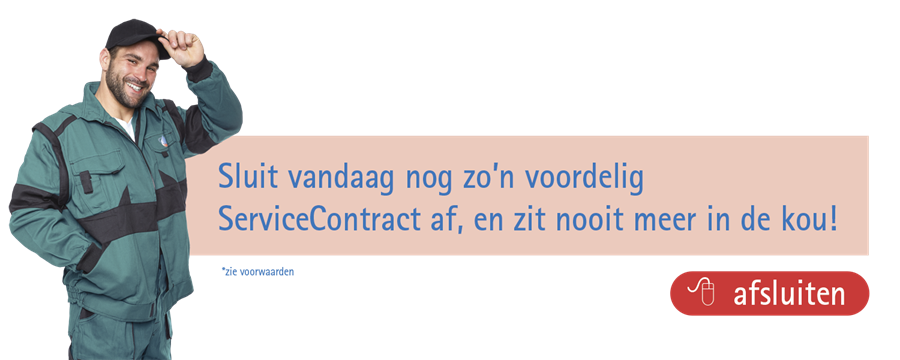 Sluit handig online een ServiceContract af